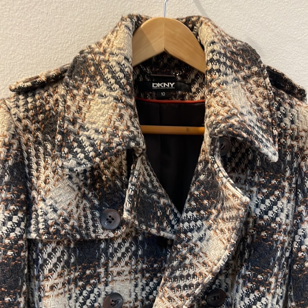 DKNY Wool Coat - Picture 2 of 6